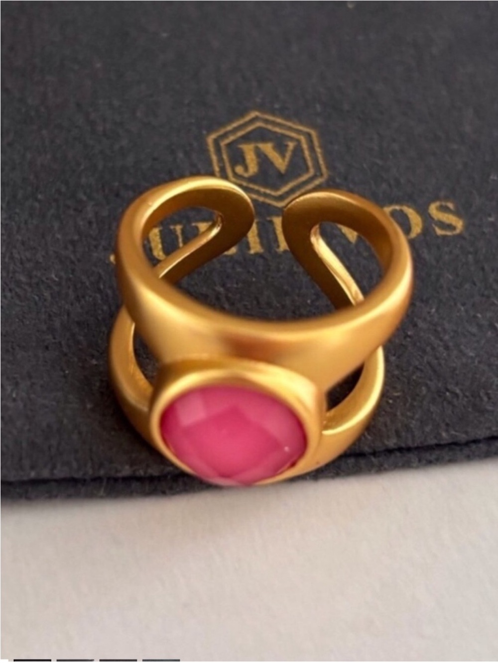NWOT Julie Vos Gemstone Statement Ring